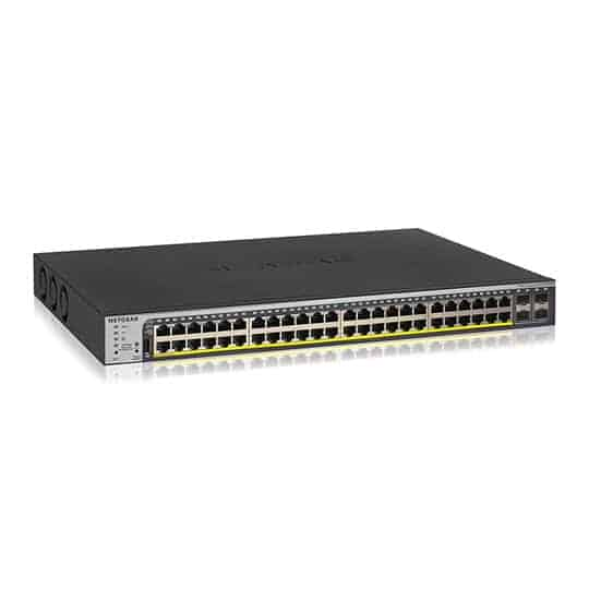 NETGEAR GS752TPP 48 Port PoE+ Smart Managed Switch with 4 SFP Ports 760W